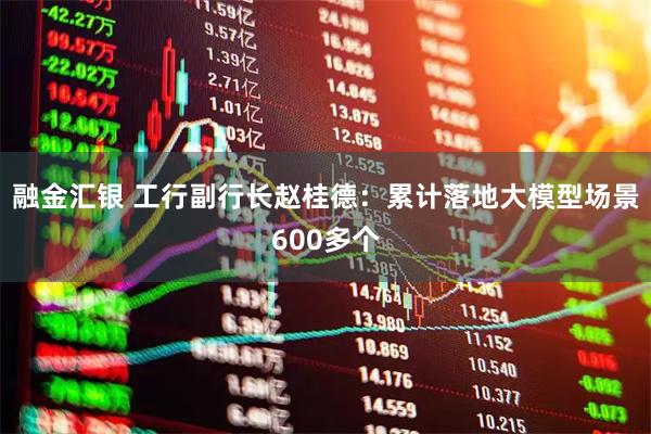 融金汇银 工行副行长赵桂德：累计落地大模型场景600多个